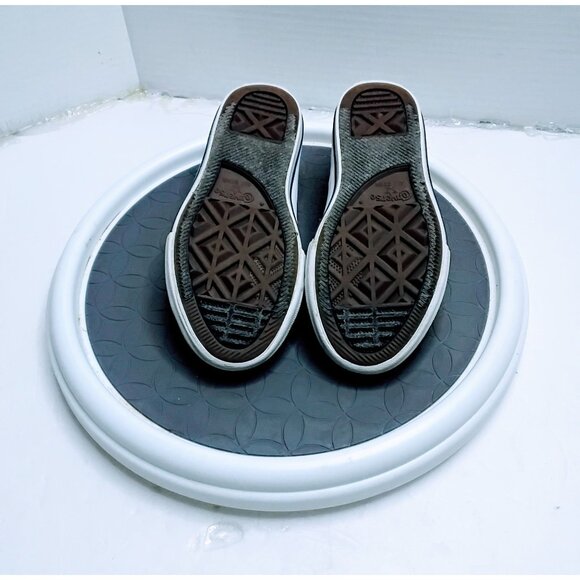 Converse White Low-Top Chuck Taylor All Star Youth Sneakers Sz 11 Canvas & Rubbe - Picture 4 of 7